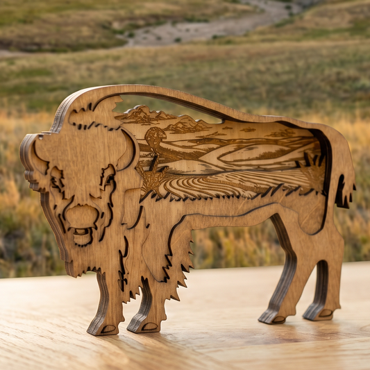 Bison Backdrop